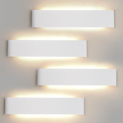 Komplet 4x Mille Lucciole 24W LED notranja stenska svetilka - 3000K, 4000K, 6500K - naklikaj.si