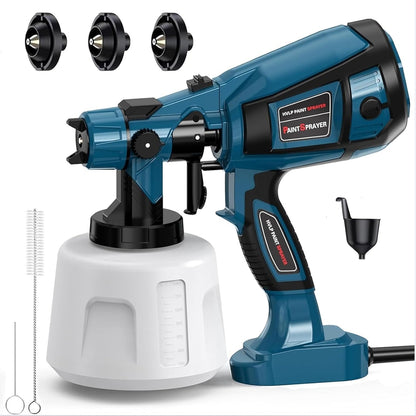 TINMAGI električna barvna pištola 850 W – profesionalni razpršilnik z 1400 ml posodo