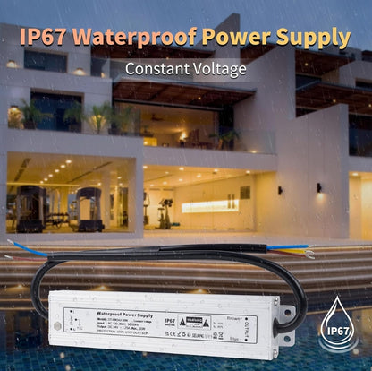 IP67 vodoodporni napajalnik za LED razsvetljavo – DC 24V / 30W