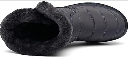 KVbaby otroški podloženi zimski škornji z zadrgo (št. 29, sivi)