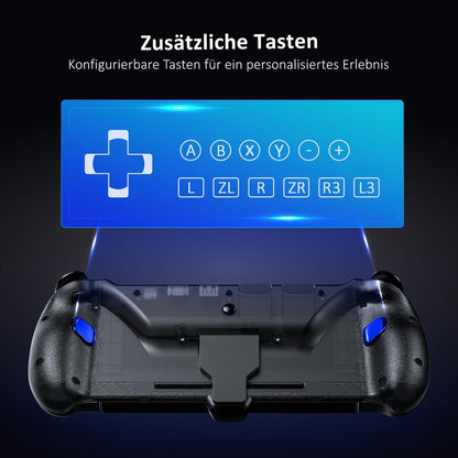 Hall Effect grip krmilnik za Nintendo Switch, z HDMI priklopom za TV