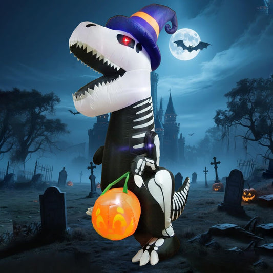 Napihljiv Halloween dinozaver okostnjak Joiedomi 244 cm - naklikaj.si
