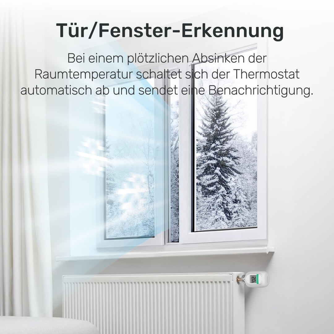 Winees pametni termostat za radiator – z Wi-Fi Hubom