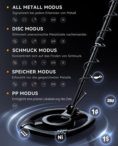 🔎Professional metal detector SunPow