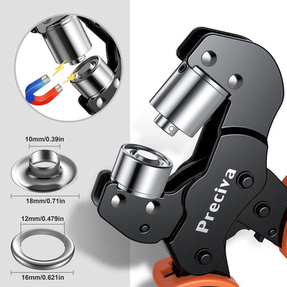 PRECIVA klešče za nete – profesionalni set z 500 neti, 10 mm