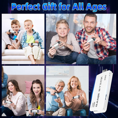 NOBES 2025 Retro igralna konzola Game Stick Pro (21.000+ iger, 23 emulatorjev, 4K HDMI)