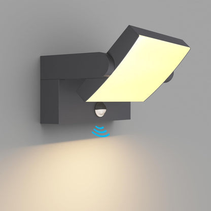 💡 Klighten 24W outdoor LED wall light with motion sensor, anthracite (IP65, 3000K)