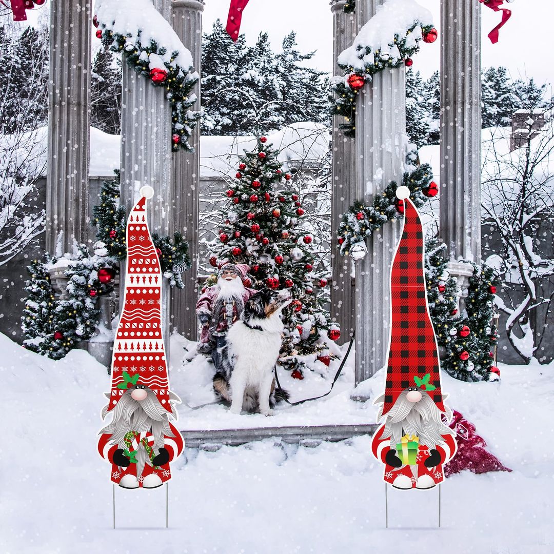 Božična okrasna palčka 110cm (set 2 kosov)