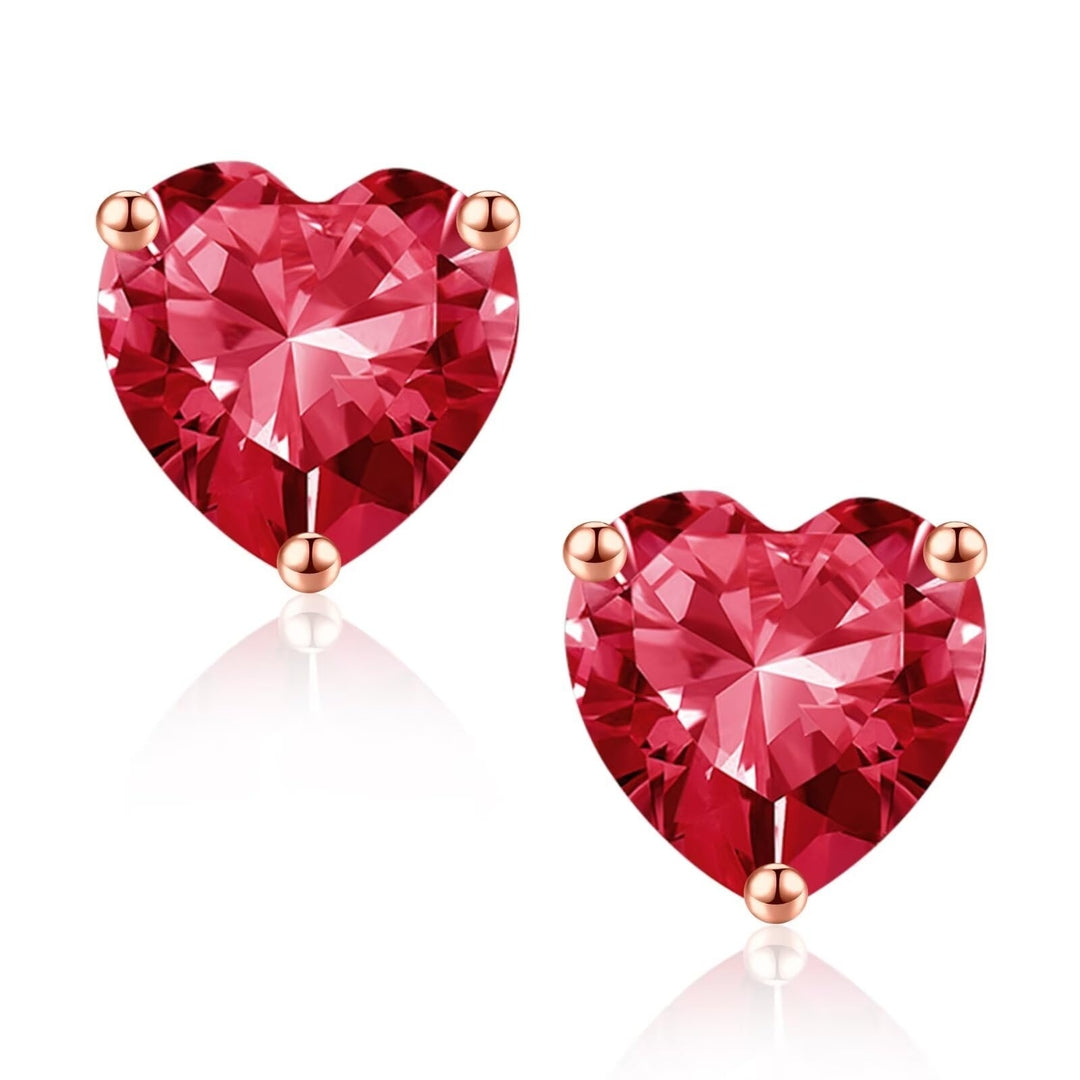 💎Modni uhani TINGN, srebro 925, rose gold premaz, zirkonij, -več barv