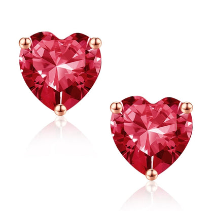 💎Fashion earrings TINGN, 925 silver, rose gold coating, zirconium, -multiple colors