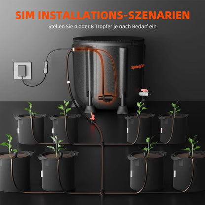 Spider Farmer namakalni sistem s 50L zložljivim rezervoarjem ter črpalko 25W - naklikaj.si