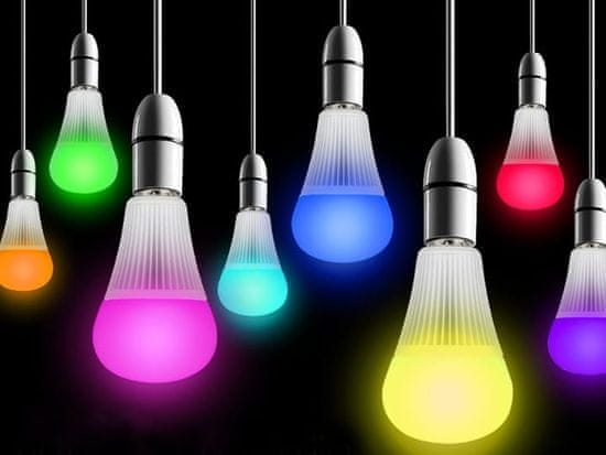 MiBoxer LED sijalka Mi-Light E27 9W RGB + CCT