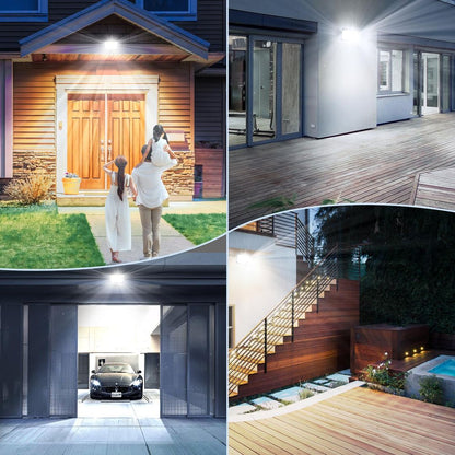 200W LED reflektor s senzorjem gibanja in daljincem, IP66, 6500K bela svetloba