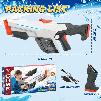 Električna vodna pištola Combat S-608 – avtomatska vodna puška z dosegom 8–10 m