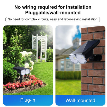 🌞Solar lamp with automatic switch-on - 2pcs