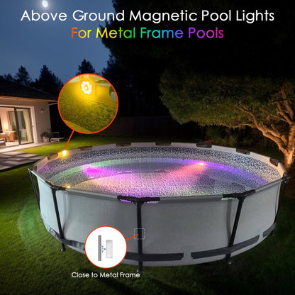 HL podvodne RGB LED luči za bazen (2 kosa, z daljincem)