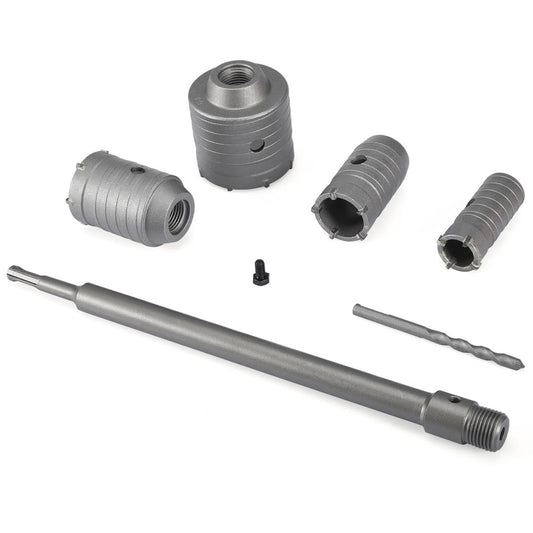 Gedlex set kron za beton, 68mm, 50mm, 40mm, 30mm, z 330mm ročajem SDS Plus