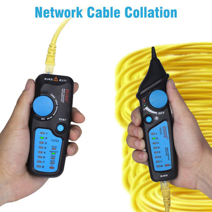 🔌 BSIDE FWT81 cable tester and finder – RJ45/RJ11, LAN, telephone, electrical cables