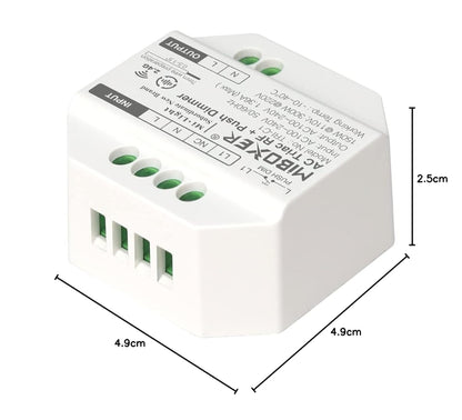 ⚡ MiBoxer AC Triac RF + Push Dimmer (TRI-C1) – smart dimmer