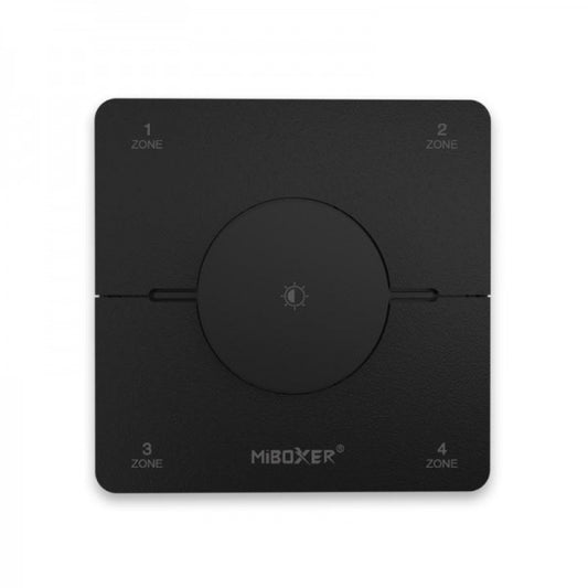 Brezžični LED daljinski upravljalnik stenski rolo s stikalom DIMM + CCT MiBoxer KOS-B (4 cone)