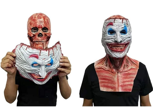 Dvojna grozljiva maska Skeleton Bioman - naklikaj.si