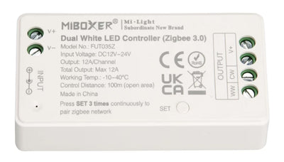 MiBOXER FUT035Z – Dvojno-bel LED krmilnik (Zigbee 3.0)