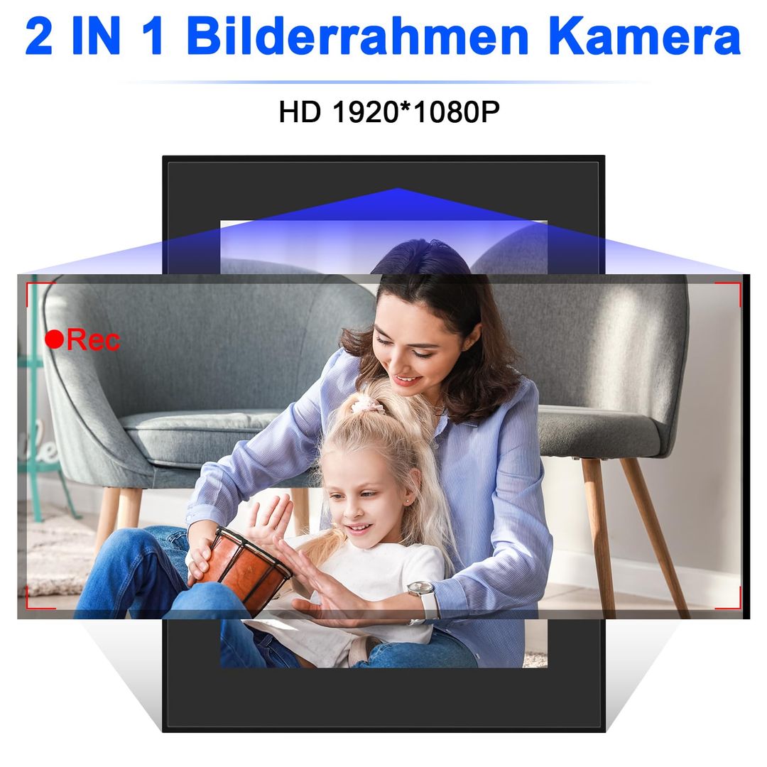 Skrita kamera v okvirju za slike HD 1080p