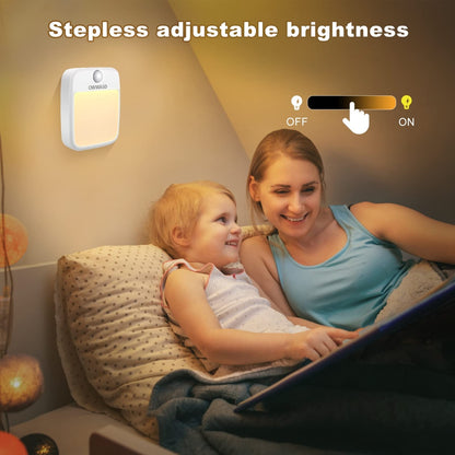 🌙Smart night light with light sensor - 2pcs