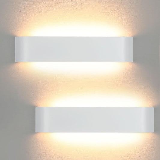 💡 Lightsjoy 2×18W stenska LED svetilka 40 cm – moderna notranja osvetlitev gor in dol