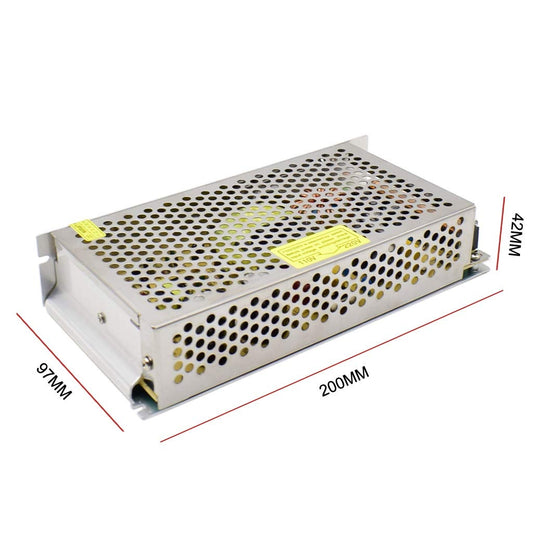 🔌 Napajalnik 12V, 16.7A, 200W, AC 110/220V vhod, kovinsko ohišje