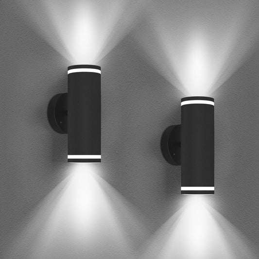 2x LED fasadna luč 10W, IP65, 6500K - naklikaj.si