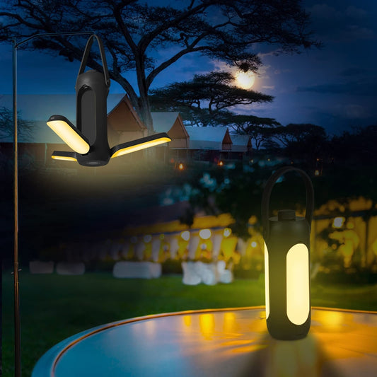 🏕 Prenosna LED kamp svetilka z 10.000mAh baterijo