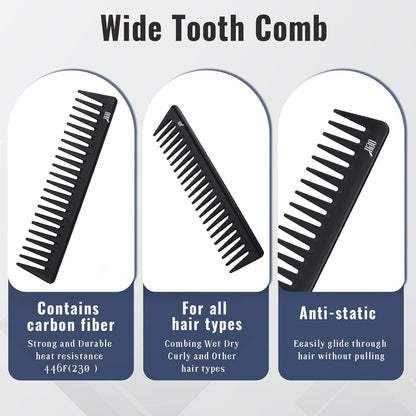 BRUSHZOO 4 delni set profesionalnih krtač in glavnikov za lase