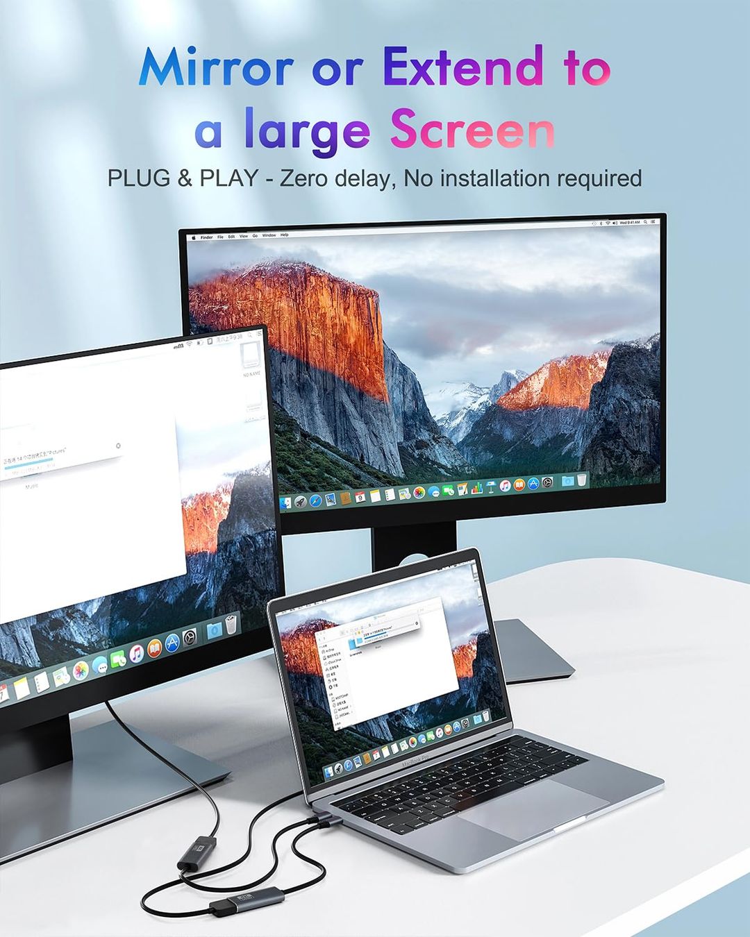 USB-C v HDMI 4K Adapter (Thunderbolt 3 kompatibilen)