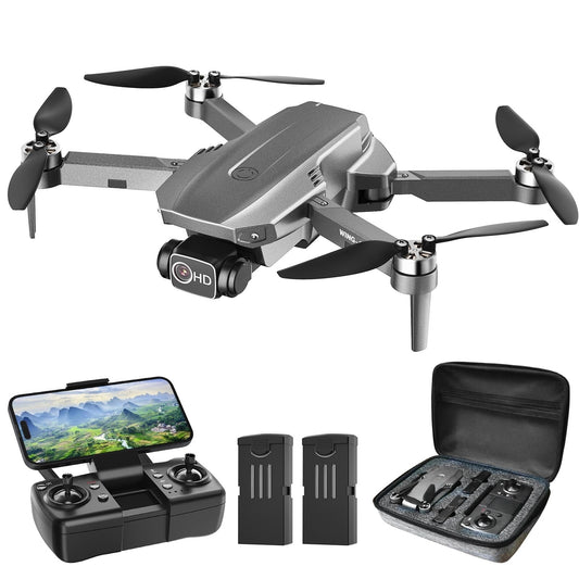 Wipkviey B12 GPS dron z 4K SONY kamero in 2 baterijama, GPS, (do 50 min leta