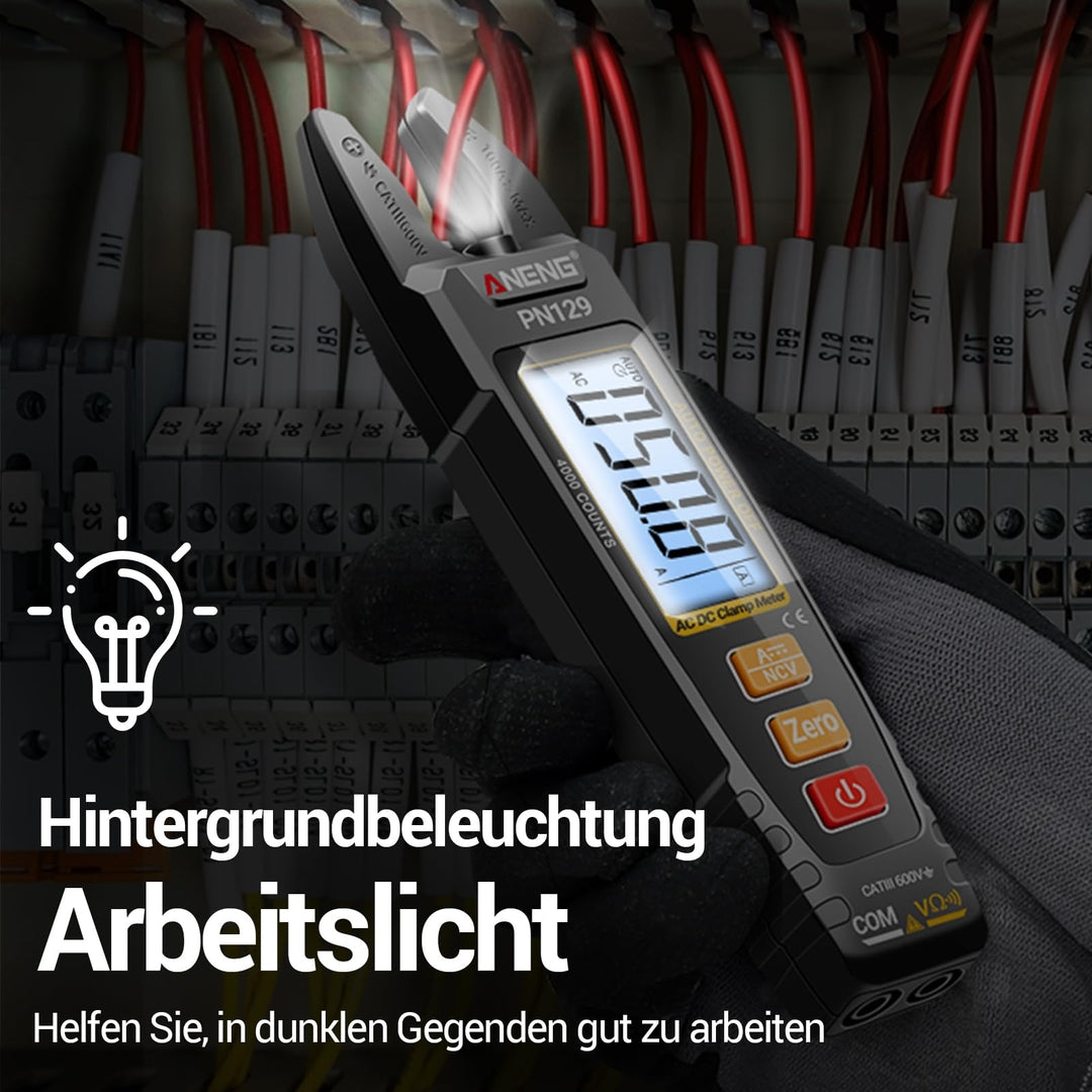 ANENG PN129 kleščni multimeter – AC/DC, samodejno zaznavanje vrste meritev