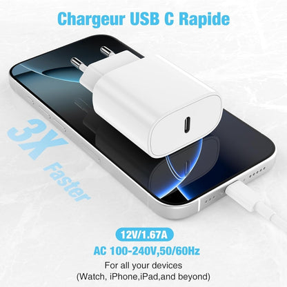 DGVERS 20W PD USB-C hitri polnilec (2 kosa) – univerzalni