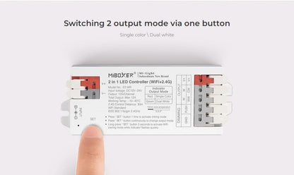 ⚡ MiBoxer E2-WR – 2 in 1 LED controller (WiFi + 2.4GHz)
