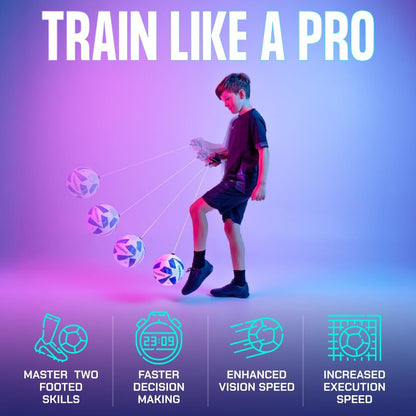 SenseBall profesionalna nogometna žoga za trening z aplikacijo