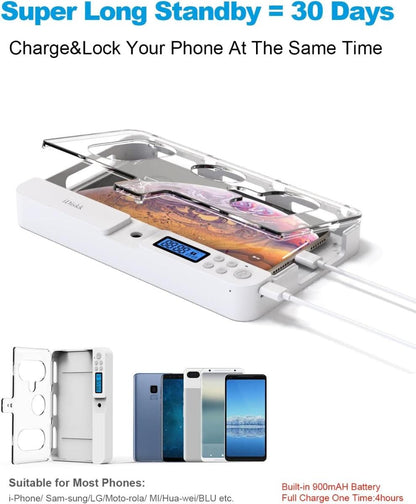 📱 iDiskk smart phone safe with charging option