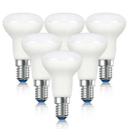 Komplet 6 LED sijalk EXTRASTAR R50, hladno bela 6500K, E14, 6W