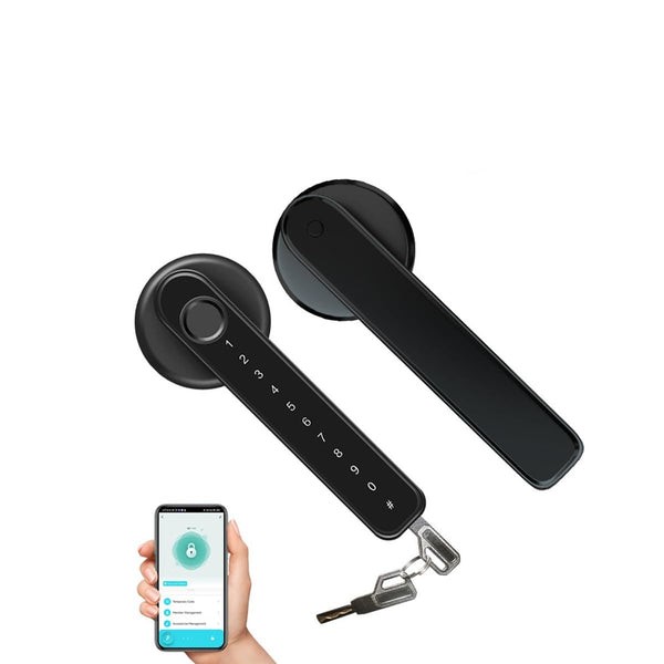 🔒Pametna kljuka Xenocam s prstnim odtisom + geslom + aplikacijo + ključem - naklikaj.si