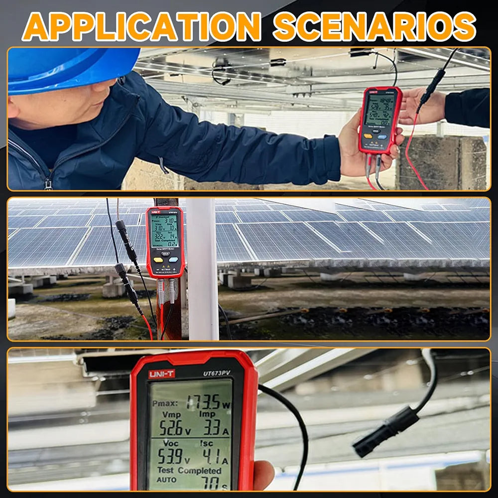 UNI-T UT673PV Solar Panel Tester – profesionalni merilnik za sončne panele (MPPT meter)