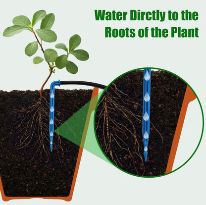 🌱 Solar automatic drip irrigation system – for 10 potted plants