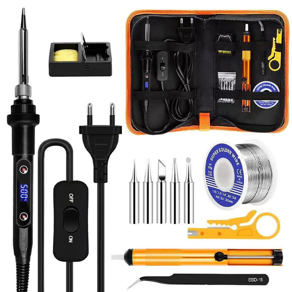 80W set za spajkanje z LCD zaslonom in nastavljivo temperaturo