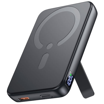 🔋Magnetic wireless power bank 12000 mAh with MagSafe support – 3in1