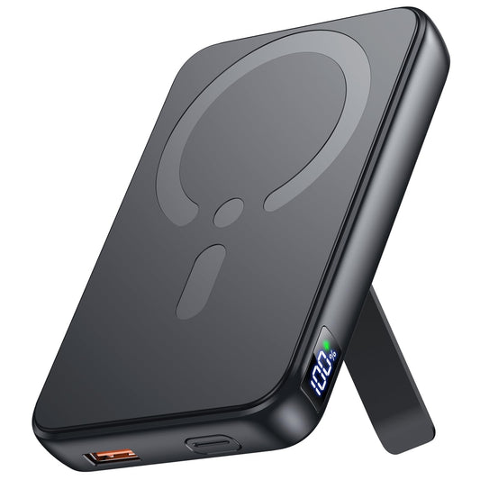 🔋Magnetna brezžična power banka 12000 mAh z MagSafe podporo – 3v1