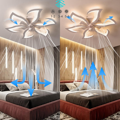 💡 LED ceiling lamp with silent fan 85W