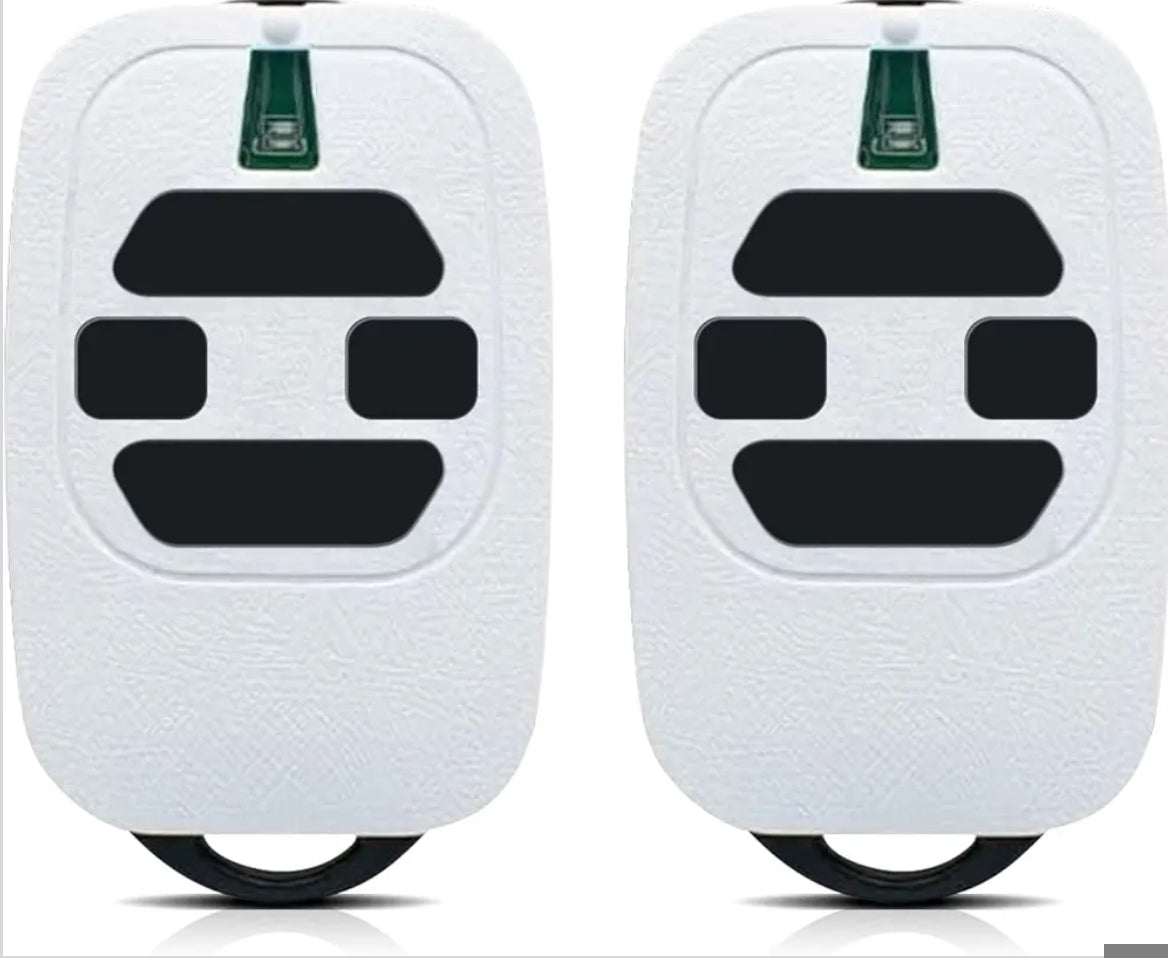 2x DEA kompatibilen daljinec za garažna vrata 433,92 MHz – 4 gumbi