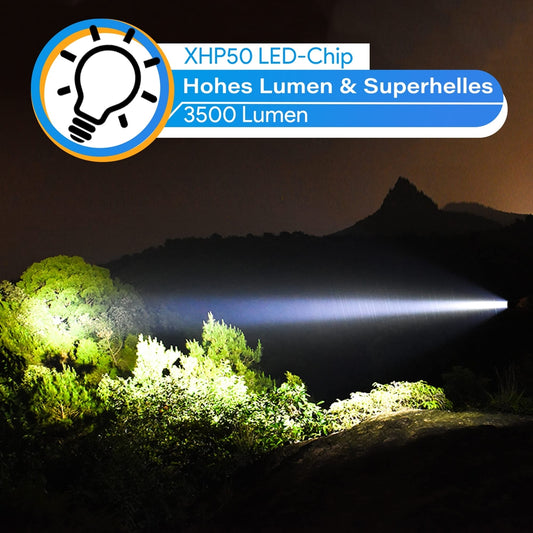 🔦 iToncs LED taktična svetilka C019-XHP50 - 2 kosa